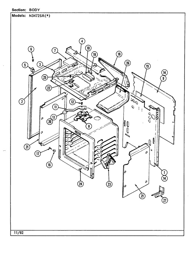 Diagram for N3472SRW
