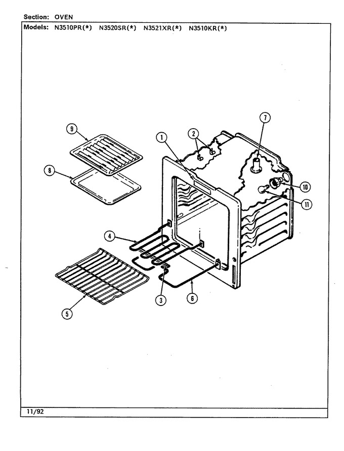 Diagram for N3521XRW
