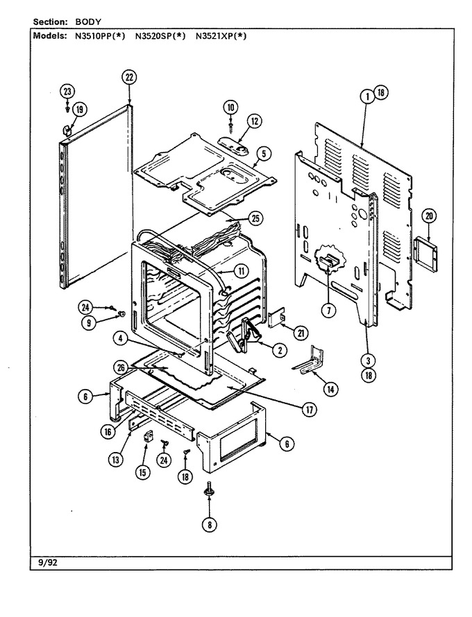 Diagram for N3521XPA