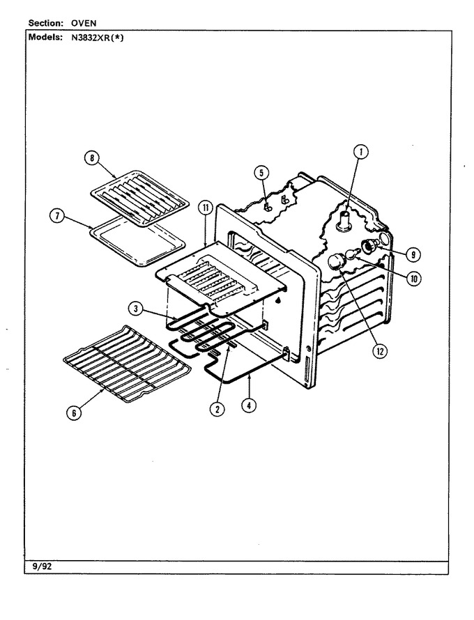 Diagram for N3832XRA