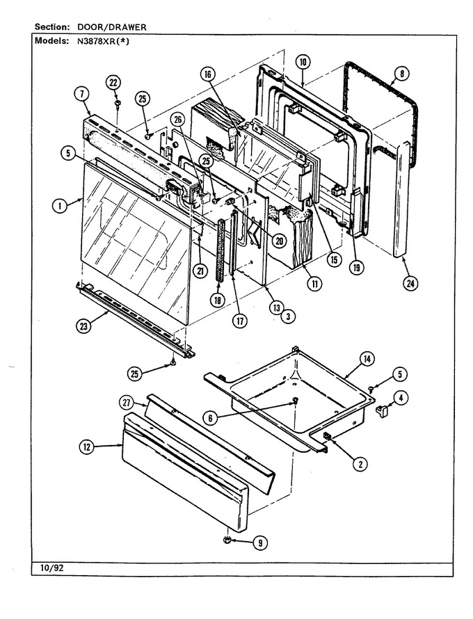 Diagram for N3878XRA