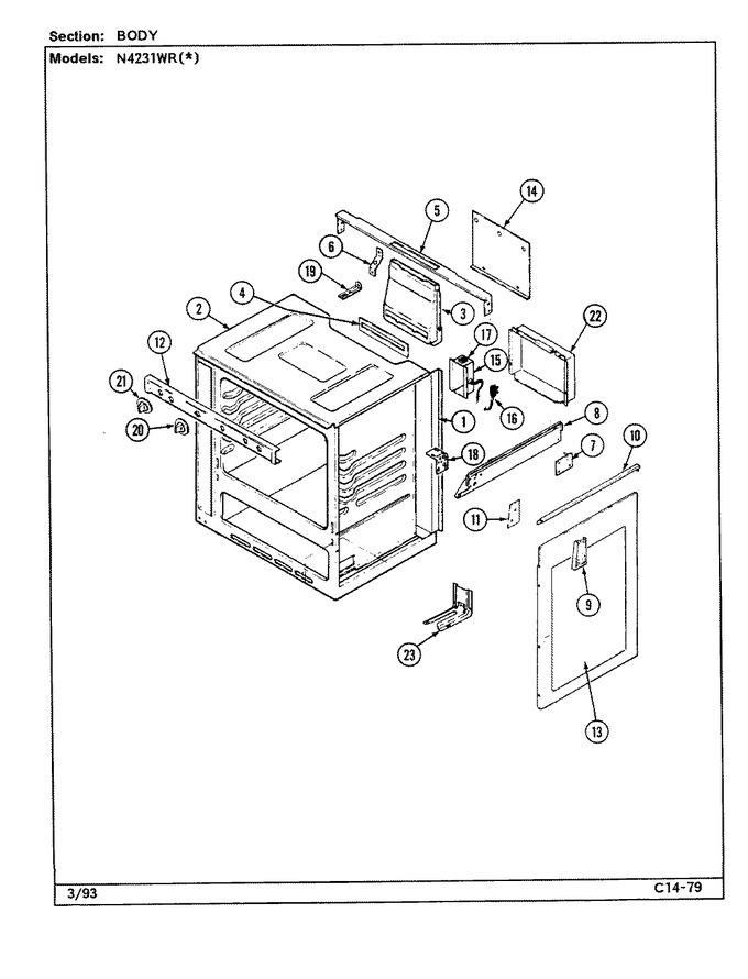 Diagram for N4231WRW