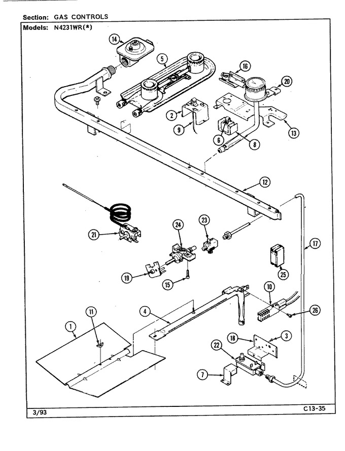 Diagram for N4231WRW