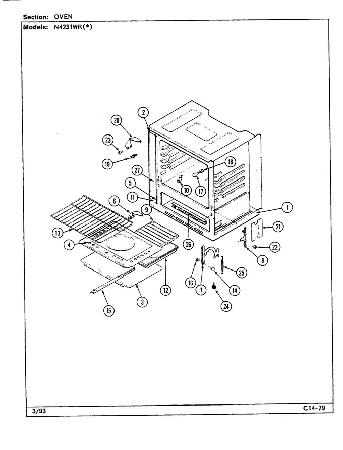 Diagram for N4231WRW