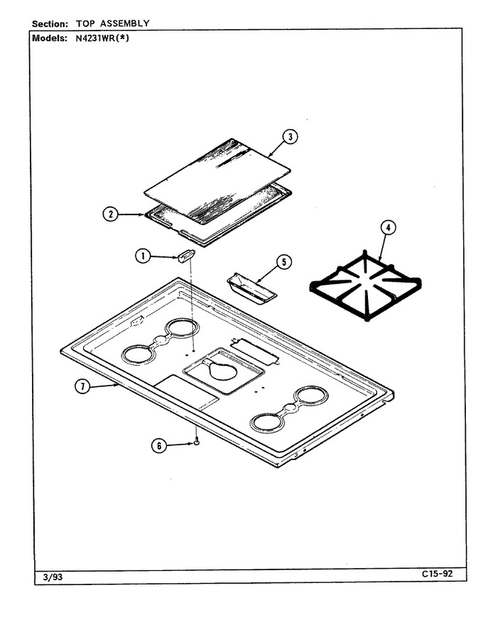 Diagram for N4231WRW