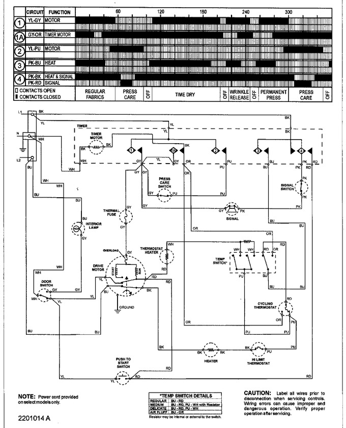 Diagram for NDE7800AZW