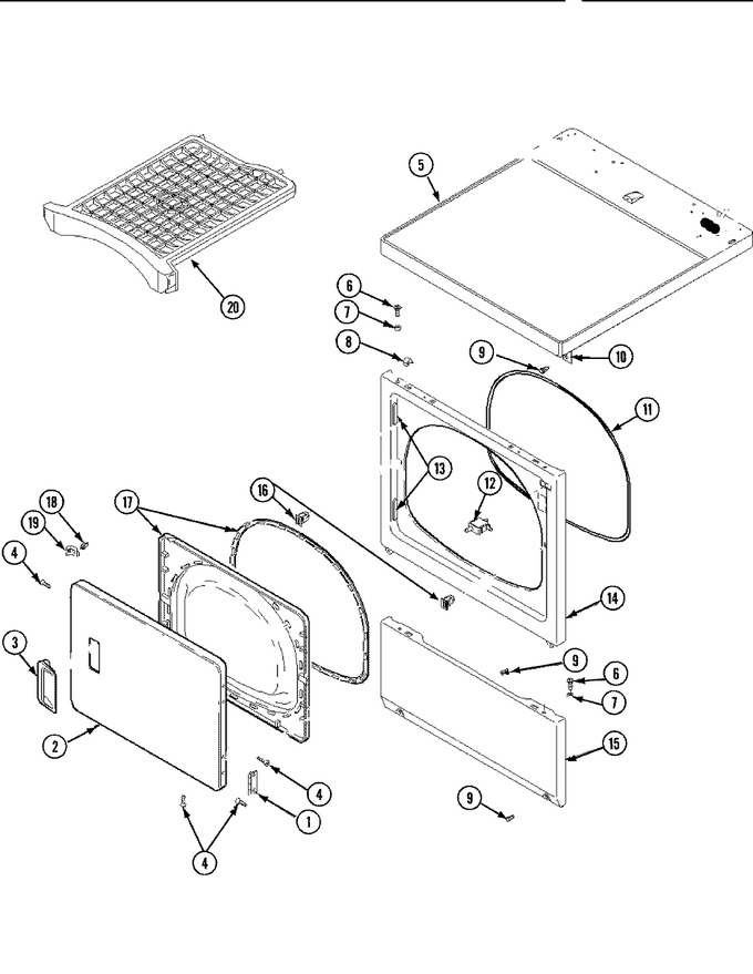 Diagram for NDE7800AYW