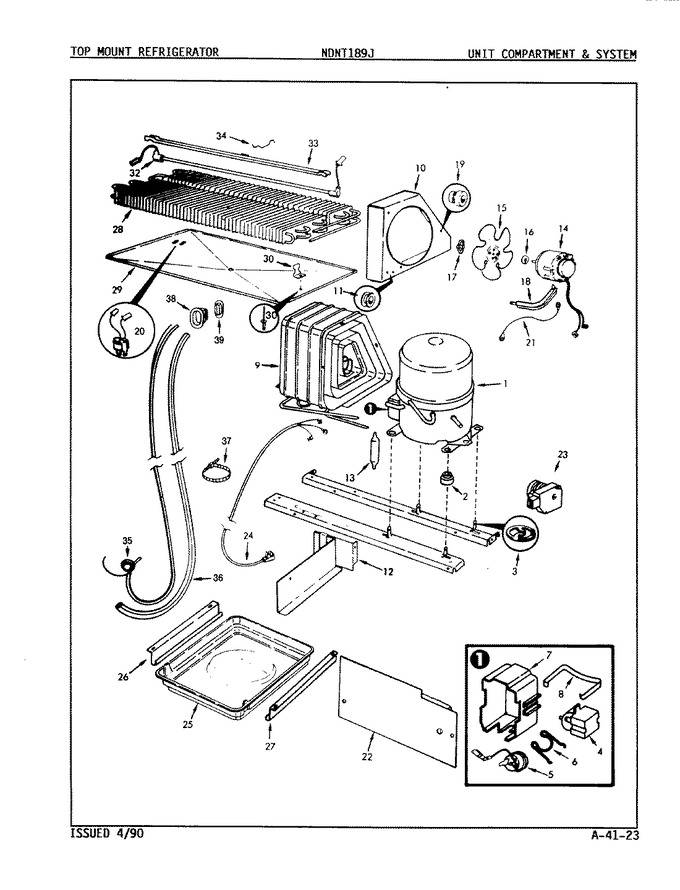 Diagram for NDNT189JA (BOM: 8B28A)