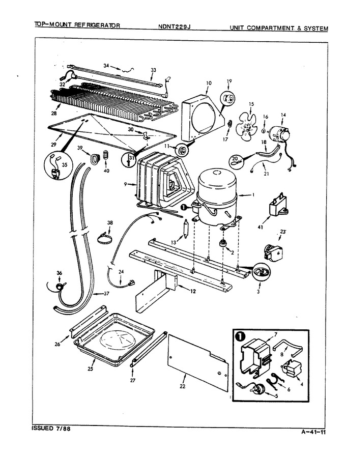 Diagram for NDNT229JH (BOM: 8B21B)