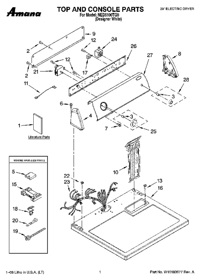 Diagram for NED5100TQ0