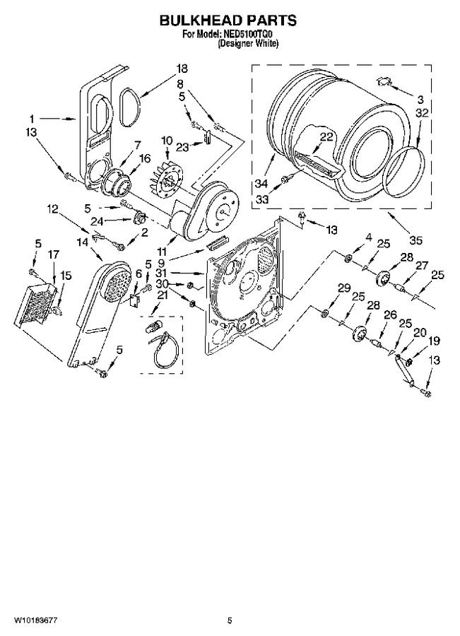 Diagram for NED5100TQ0
