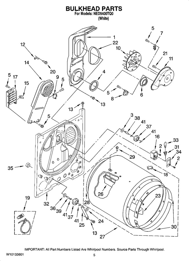 Diagram for NED5400TQ0