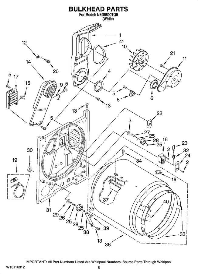 Diagram for NED5800TQ0