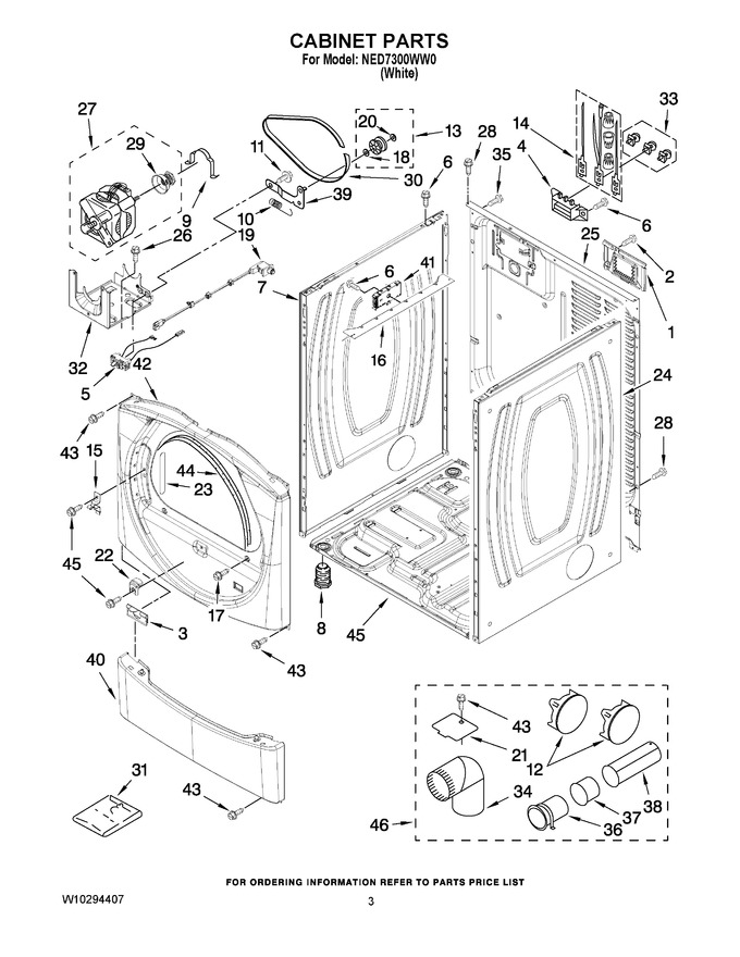 Diagram for NED7300WW0