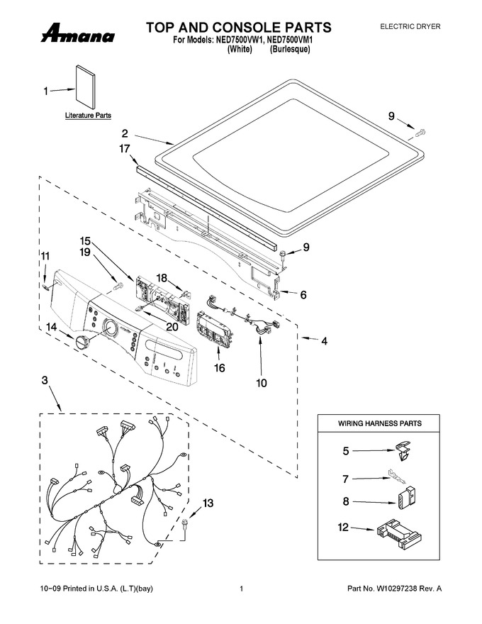 Diagram for NED7500VW1