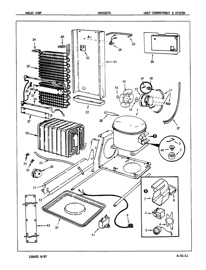 Diagram for NENS207GA (BOM: 7L31A)