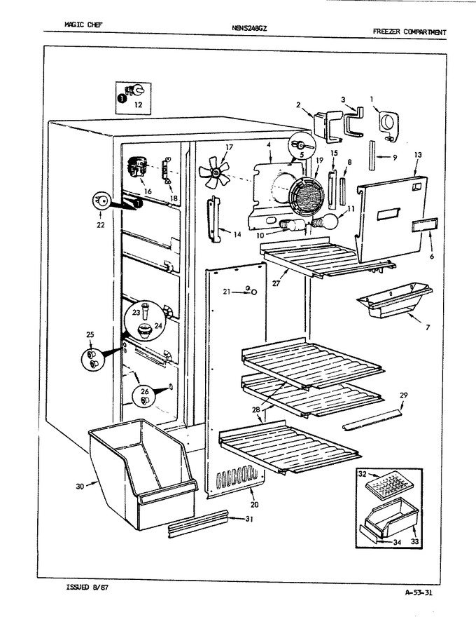 Diagram for NENS248GZA (BOM: 7L37A)