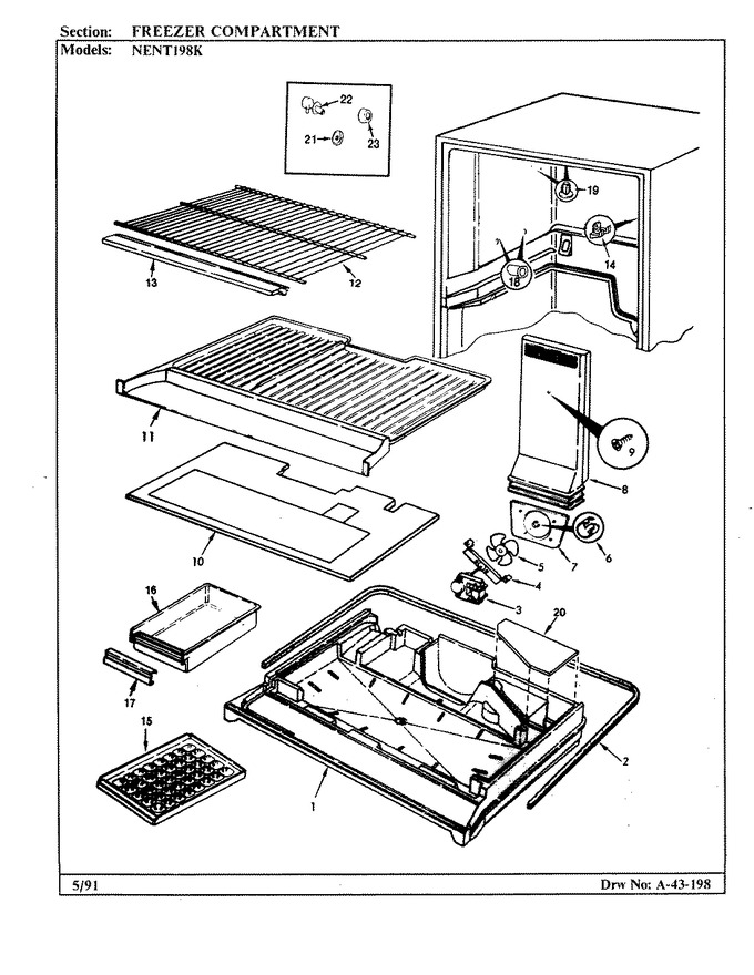 Diagram for NENT198K (BOM: BC64A)