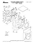 Diagram for 01 - Top And Cabinet Parts