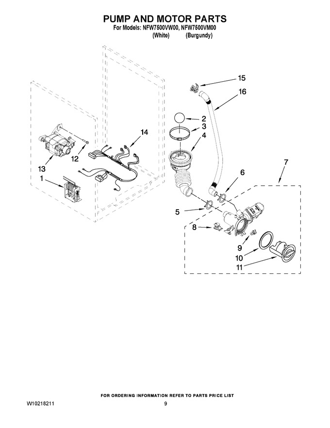 Diagram for NFW7500VW00