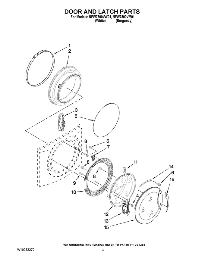 Diagram for NFW7500VM01