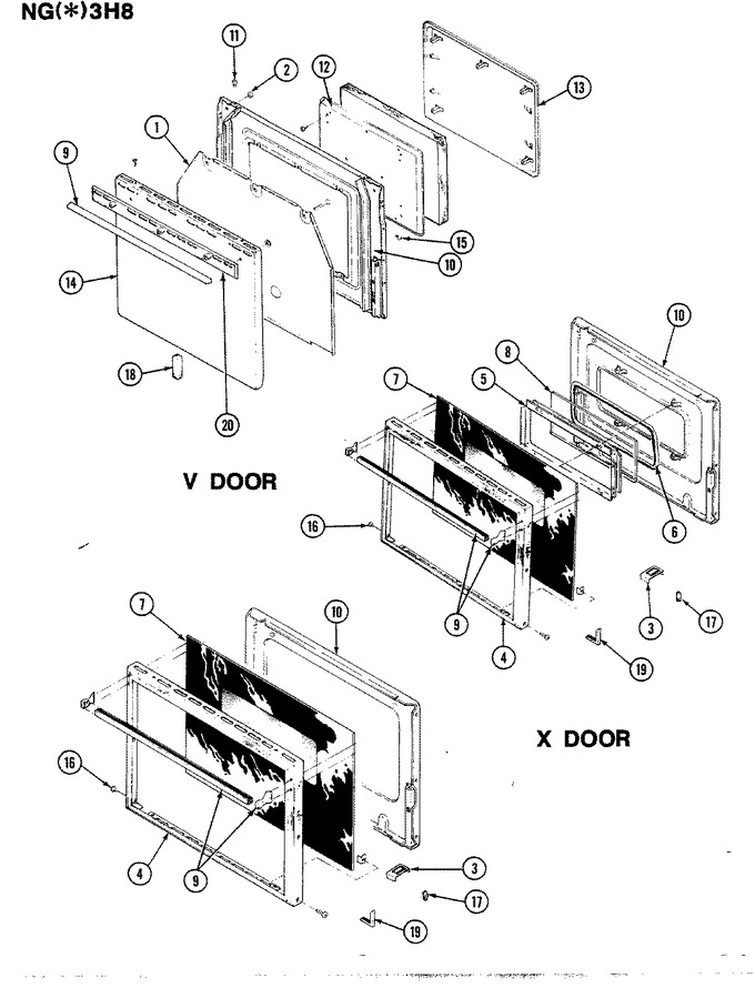 Diagram for NGA3H8BCK