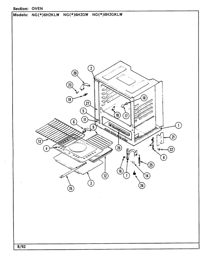 Diagram for NGA6H2GW