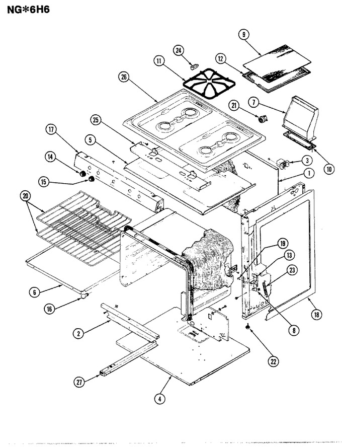 Diagram for NGA6H6GW