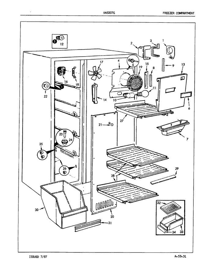 Diagram for NNS207G (BOM: 5N61A)