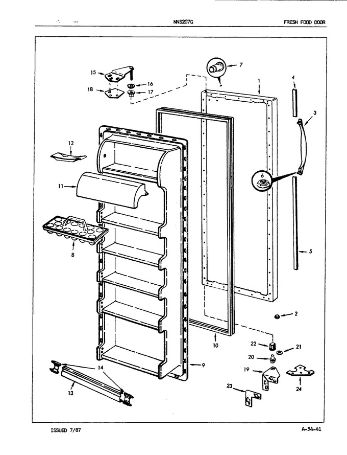 Diagram for NNS207GH (BOM: 5N61A)