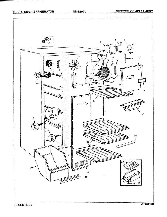 Diagram for NNS207J (BOM: 9P01A)