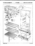 Diagram for 03 - Fresh Food Compartment