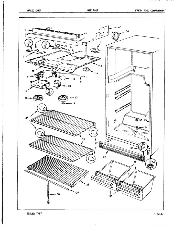 Diagram for NNT156GZA (BOM: 7A08B)