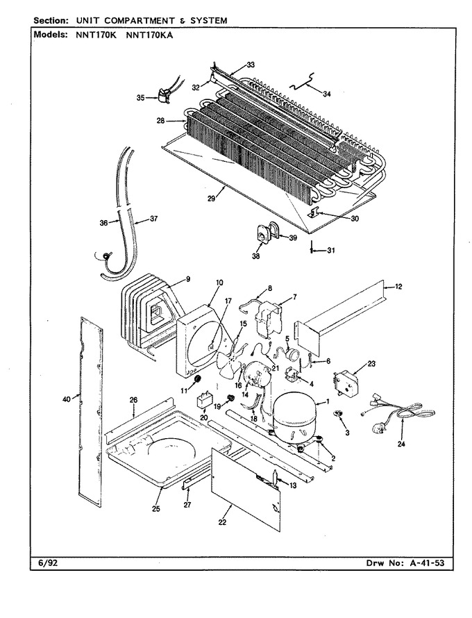 Diagram for NNT170K (BOM: CC28A)