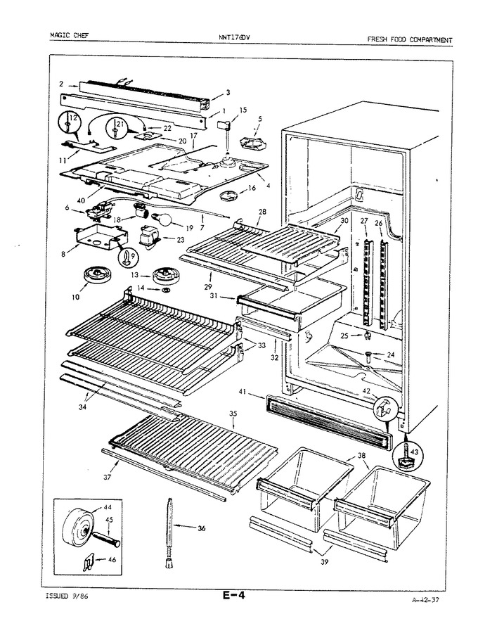 Diagram for NNT176DVA (BOM: 5A52B)