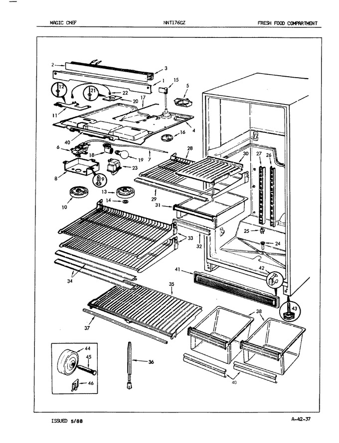 Diagram for NNT176GZ (BOM: 8A34A)