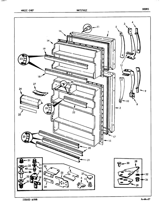 Diagram for NNT176GZA (BOM: 7D47A)