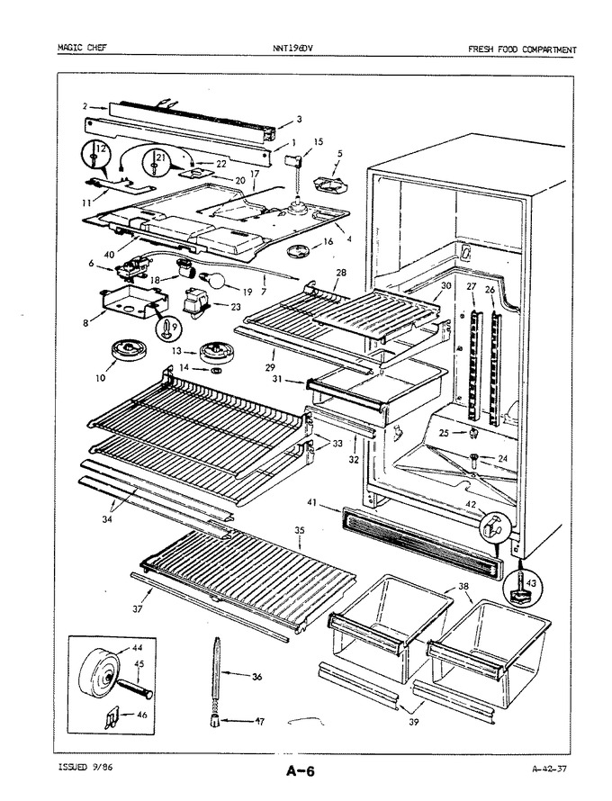 Diagram for NNT196DVA (BOM: 5A53A)
