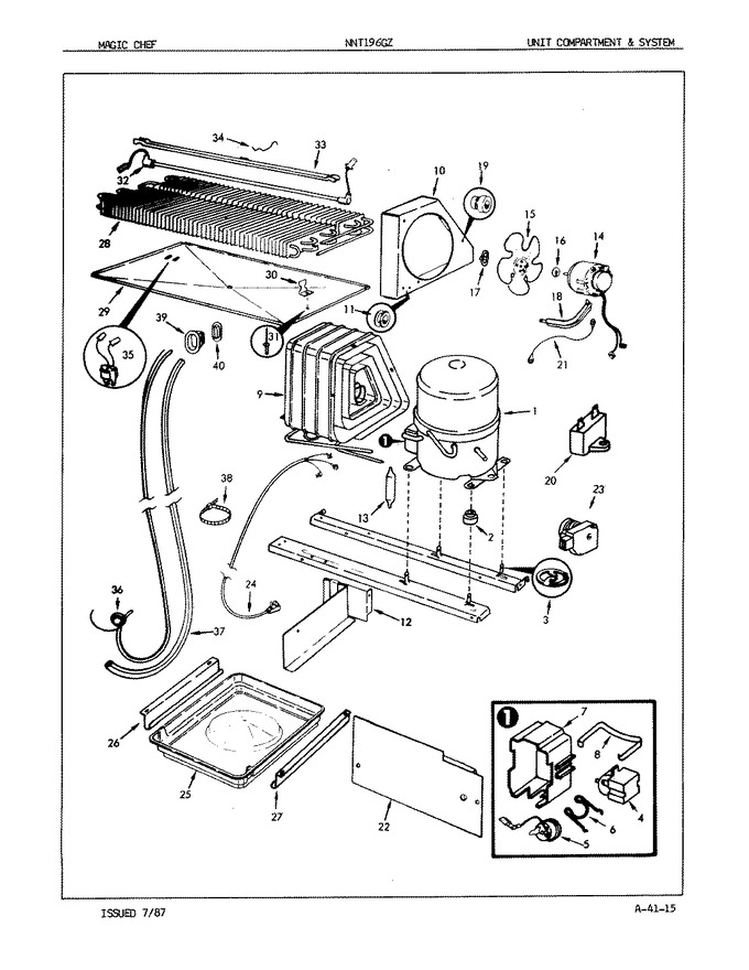 Diagram for NNT196GZA (BOM: 7A11B)