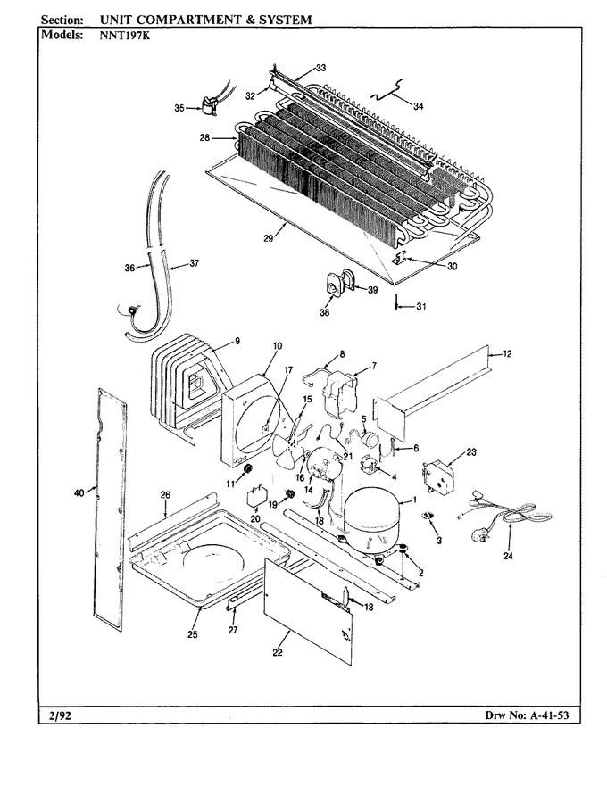 Diagram for NNT197KA (BOM: AC63A)