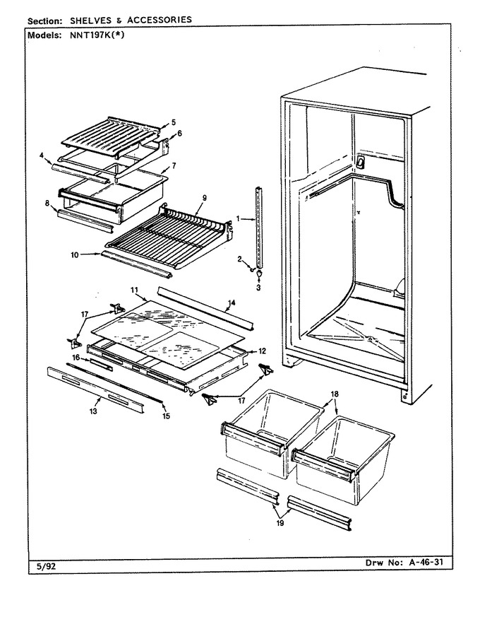 Diagram for NNT197KA (BOM: CC66A)