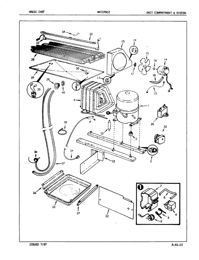 Diagram for NNT198GZ (BOM: 7A12B)