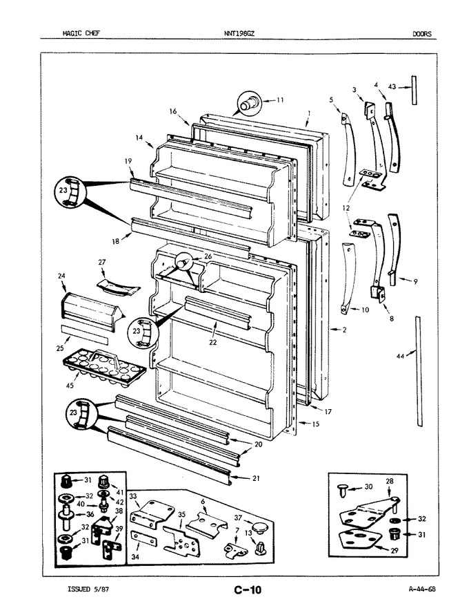 Diagram for NNT198GZA (BOM: 7A12A)