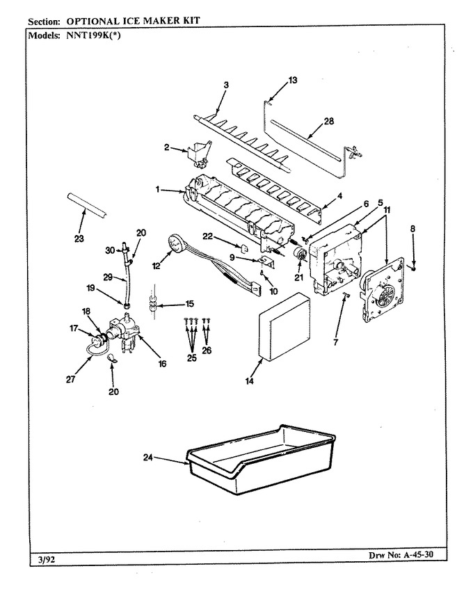 Diagram for NNT199K (BOM: CC67A)