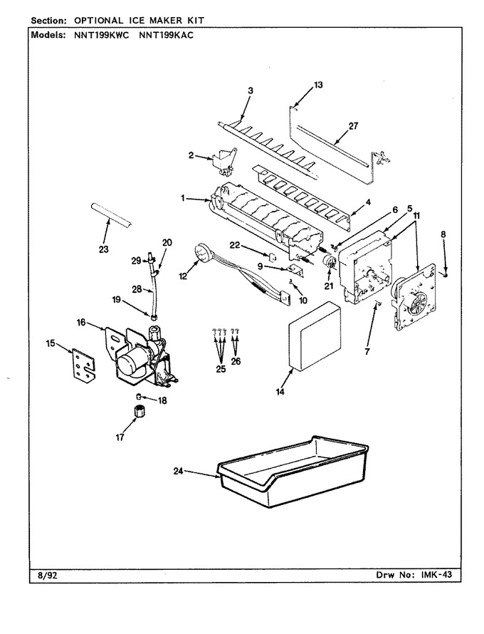 Diagram for NNT199KAC (BOM: CC69A)