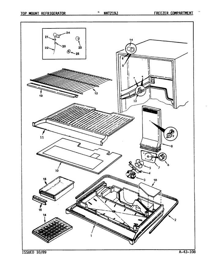 Diagram for NNT219JA (BOM: 8A32A)