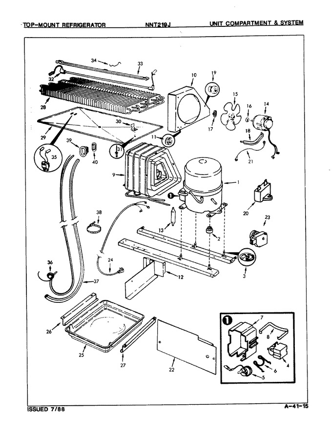 Diagram for NNT219JA (BOM: 8A32A)