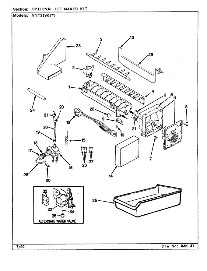 Diagram for NNT219KA (BOM: CC80A)
