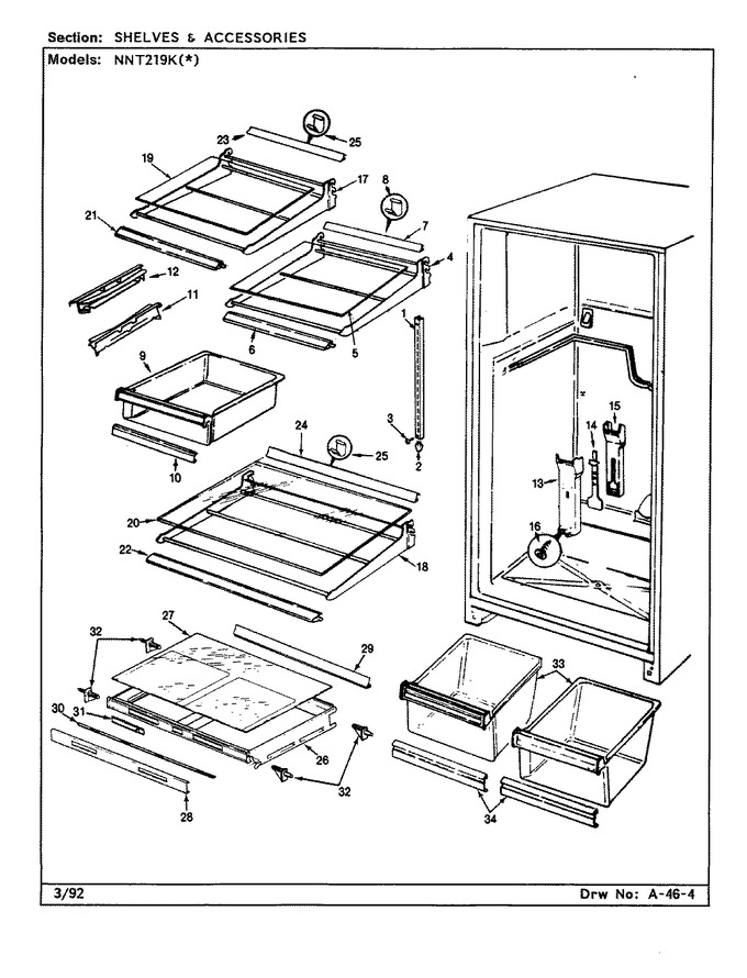 Diagram for NNT219KA (BOM: CC80A)