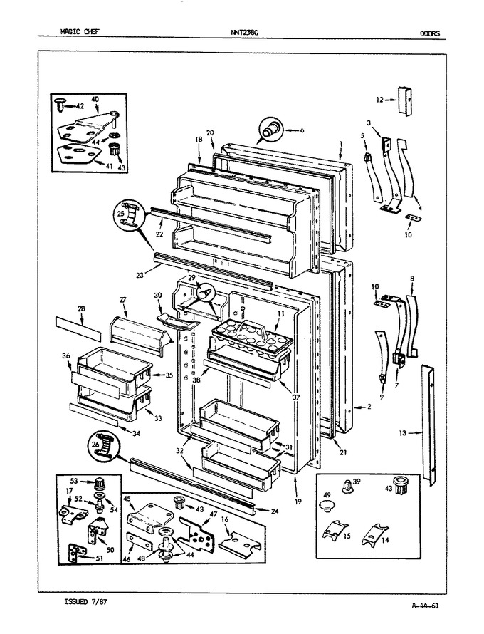Diagram for NNT238GA (BOM: 7D58A)